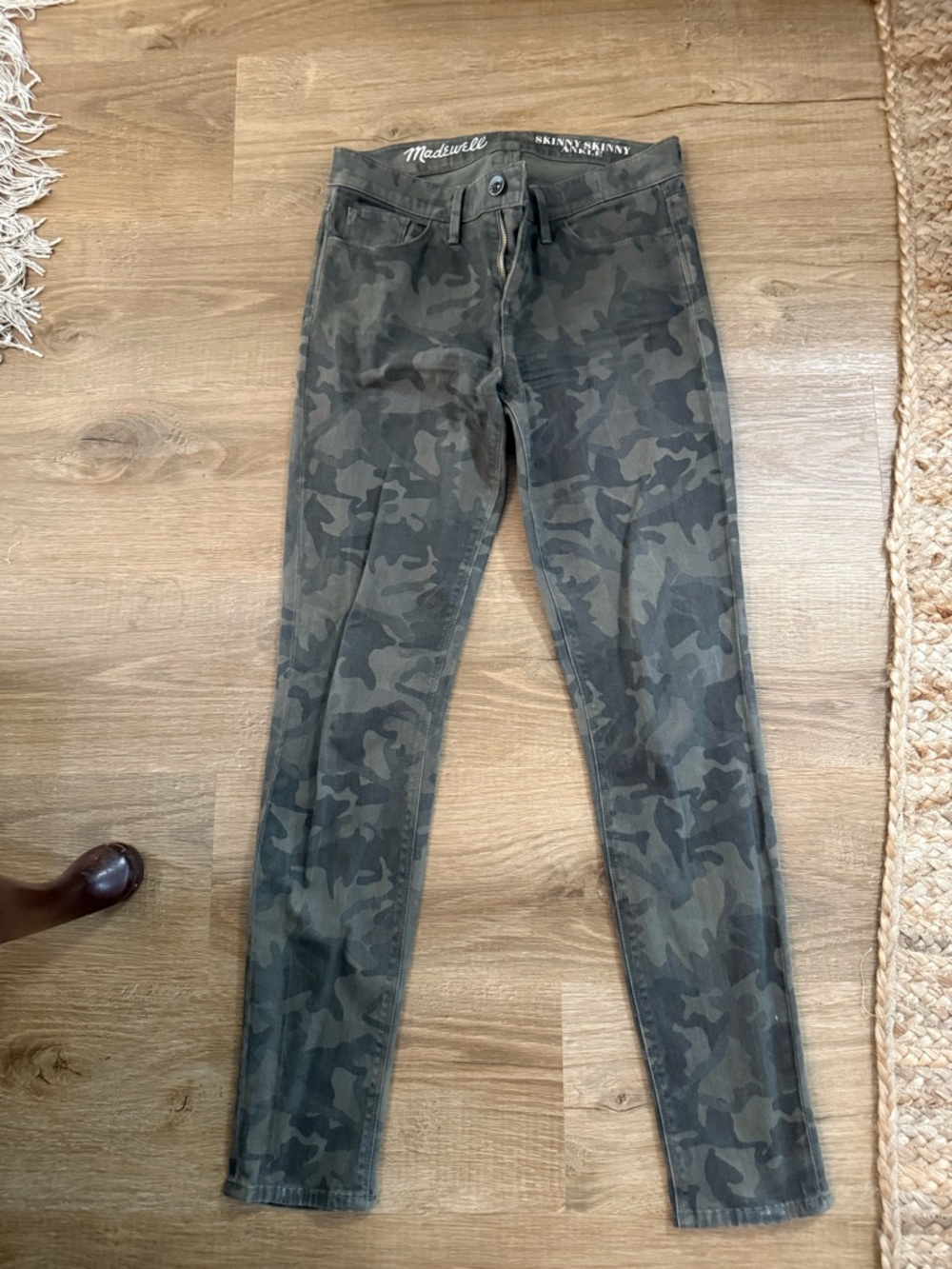 Madewell Skinny Skinny Ankle Camo